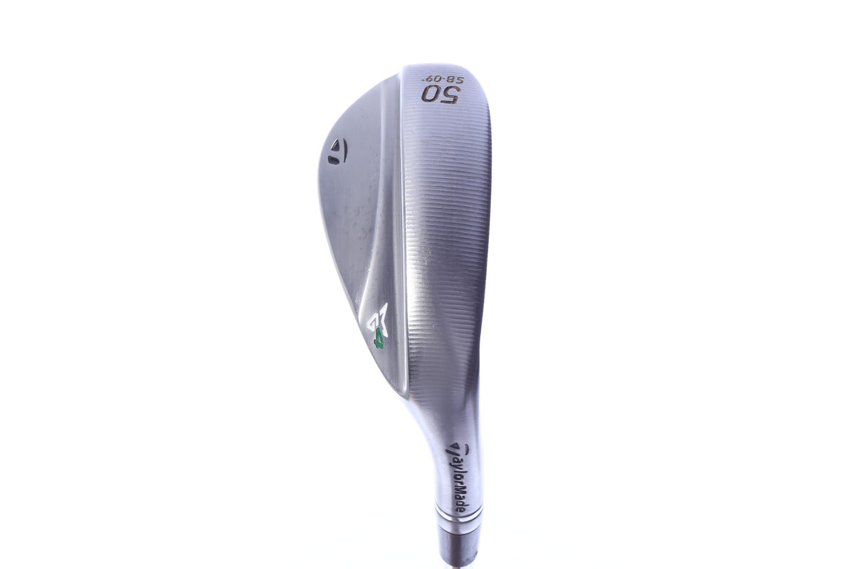 Used TaylorMade Milled Grind 4 Chrome Gap Wedge - Right-Handed - 50 Degrees - Wedge Flex