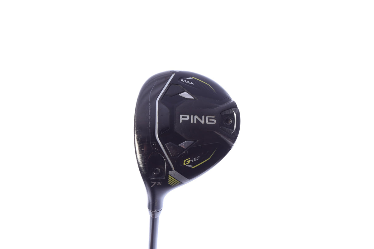Used Ping G430 MAX 7-Wood - Left-Handed - 21 Degrees - Soft Regular Flex