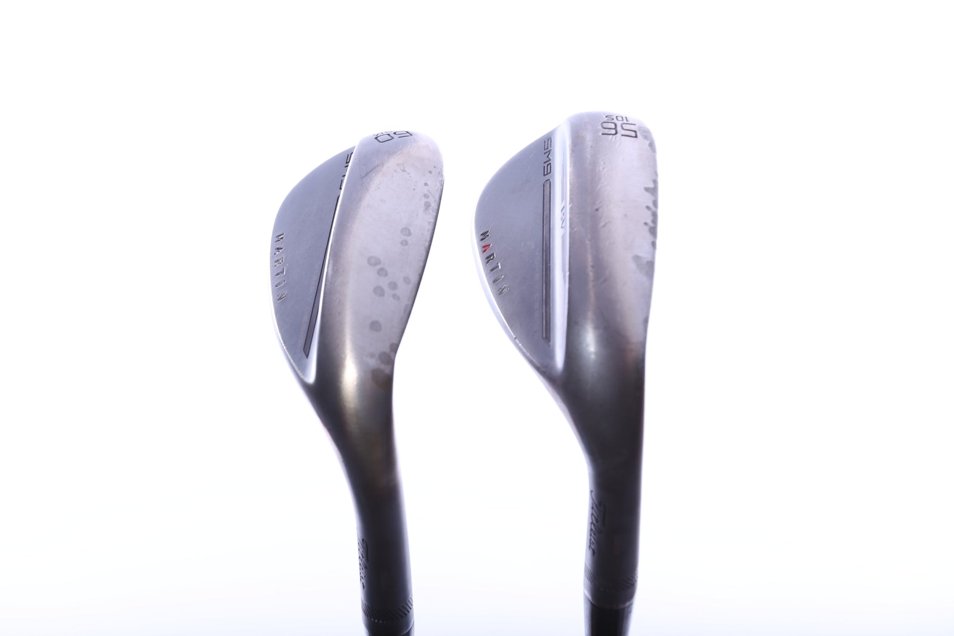 Used Titleist Vokey SM9 Jet Black Wedge Set - Right-Handed - 56*, 60* - Wedge Flex-Next Round