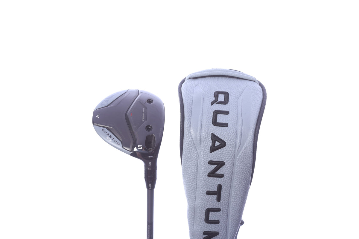 Used Callaway Quantum Max 5-Wood - Right-Handed - 18 Degrees - Stiff Flex