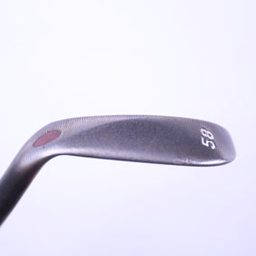 Used TaylorMade Milled Grind Black Lob Wedge - Right-Handed - 58 Degrees - Stiff Flex-Next Round