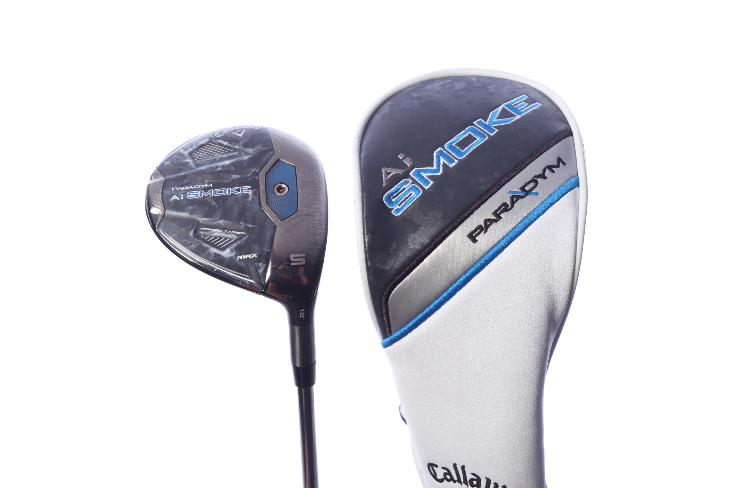 Used Callaway Paradym Ai Smoke MAX 5-Wood - Right-Handed - 18 Degrees - Ladies Flex