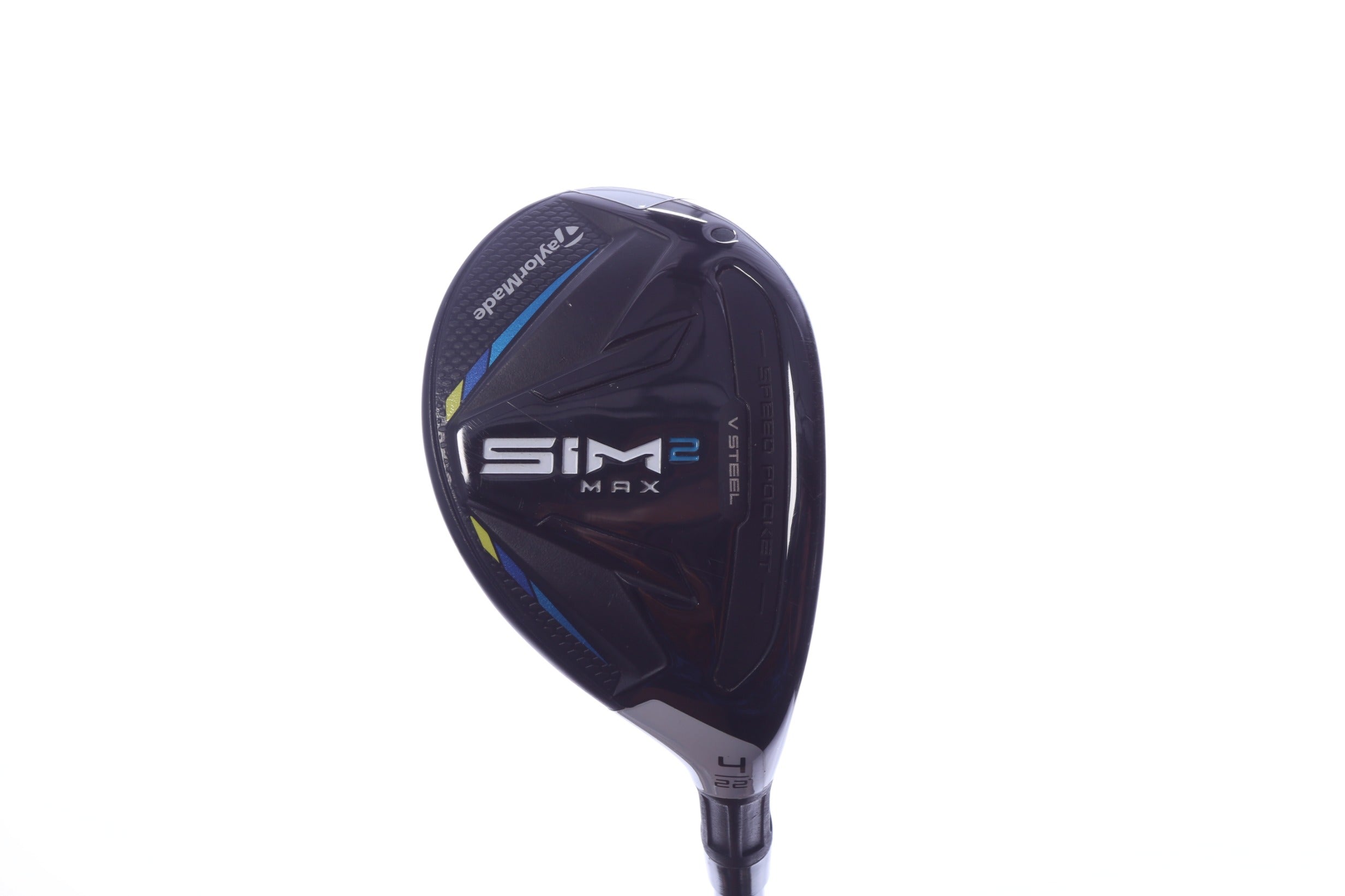 Used TaylorMade SIM2 MAX Rescue 4H Hybrid - Right-Handed - 22 Degrees - Regular Flex-Next Round