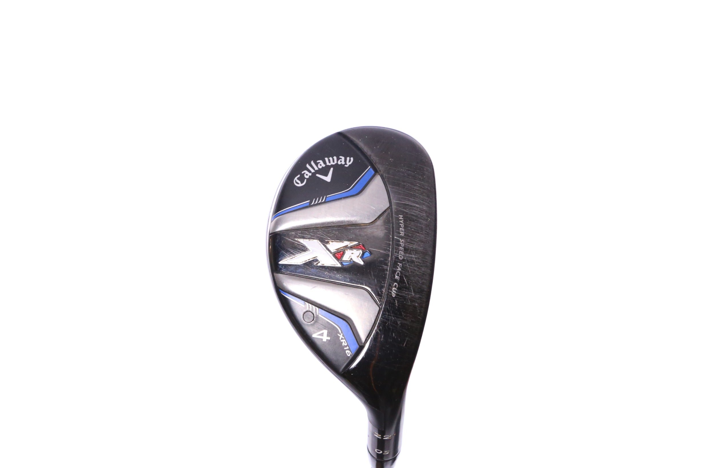 Used Callaway XR 16 4H Hybrid - Right-Handed - 22 Degrees - Stiff Flex-Next Round