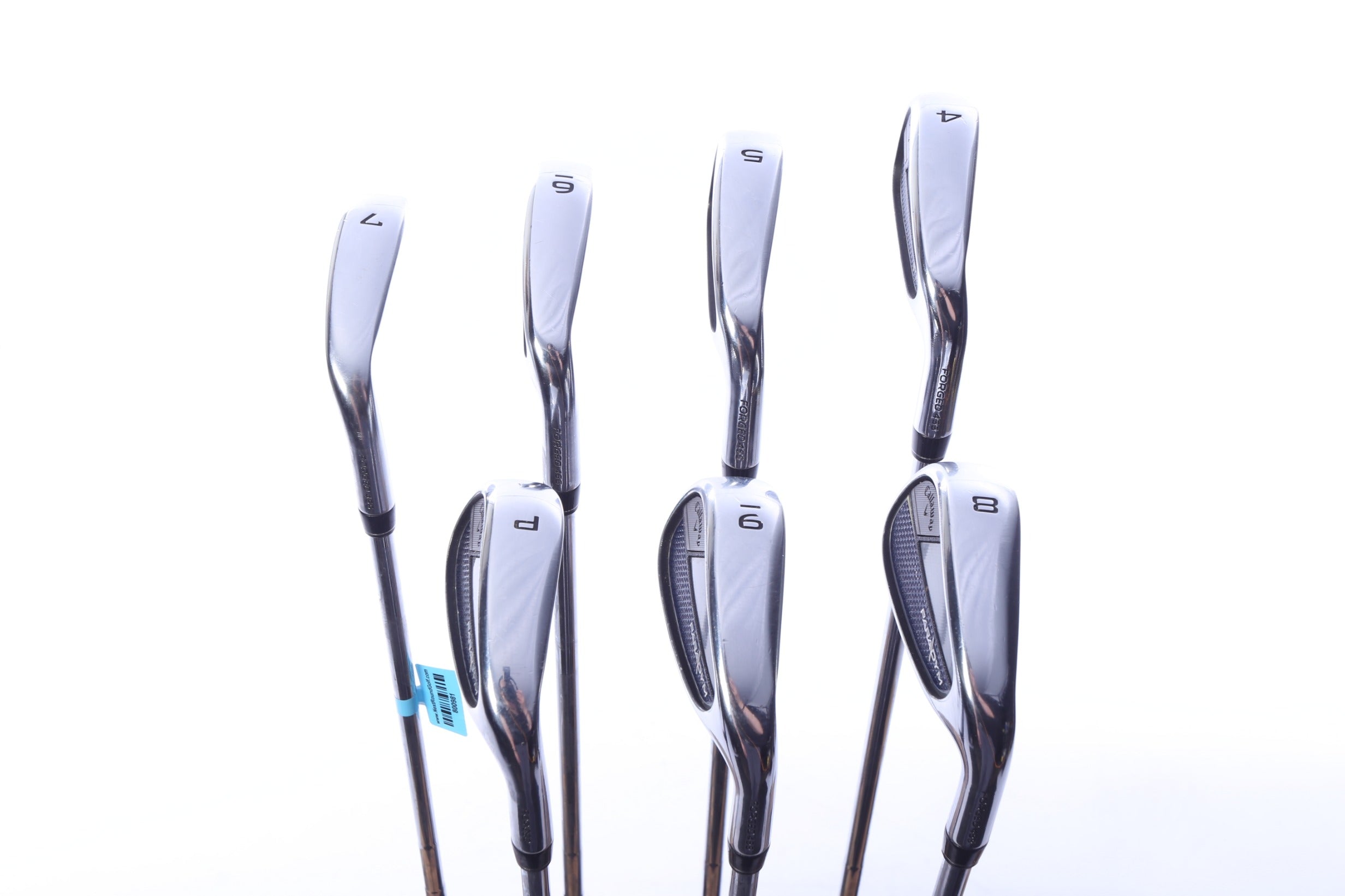 Used Callaway Paradym Iron Set - Right-Handed - 4-PW - Stiff Flex