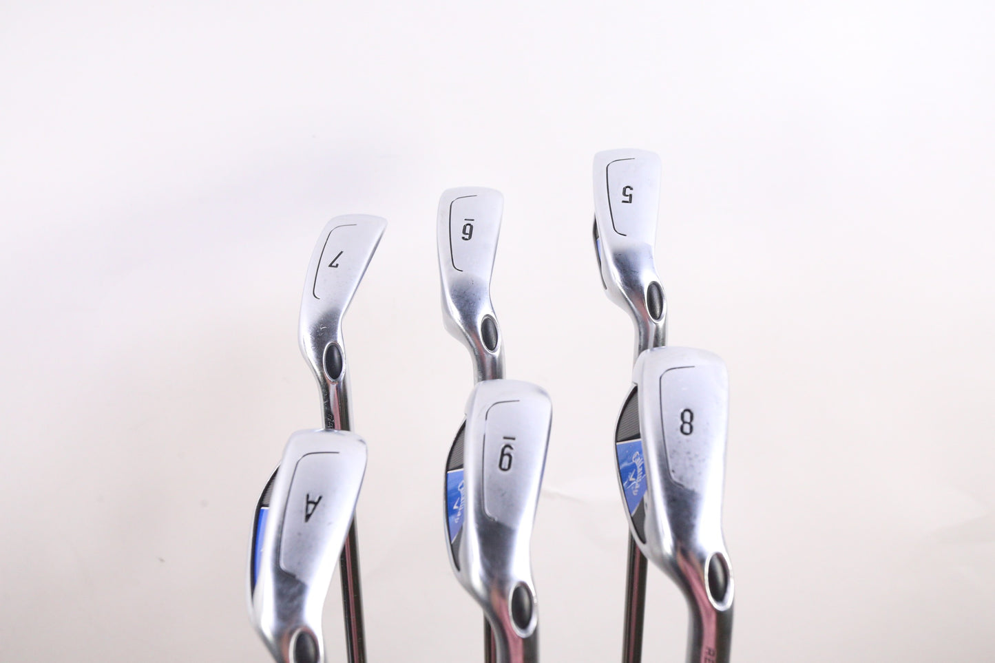 Used Callaway Big Bertha REVA Iron Set - Right-Handed - 5-9, AW - Ladies Flex-Next Round