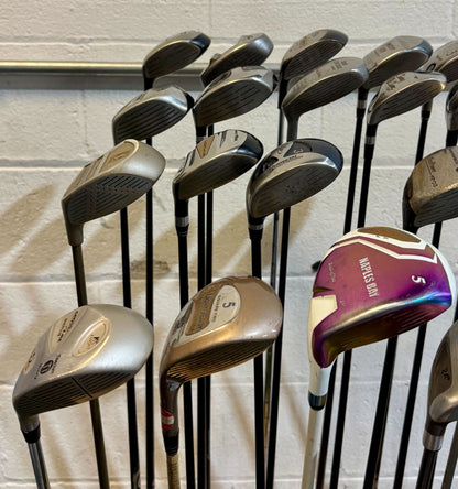 Wholesale Lot of 35 Golf Clubs - Assorted Fairway Woods