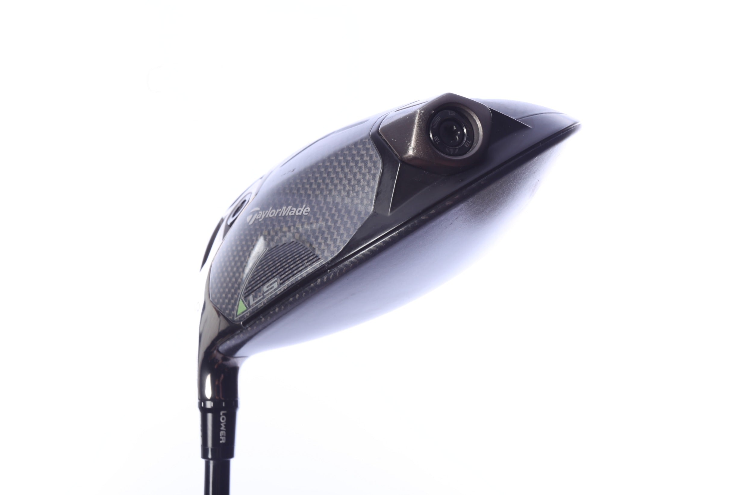 Used TaylorMade Qi35 LS Driver - 9 Degrees - Stiff Flex Project X HZRDUS Smoke RED RDX - Left-Handed