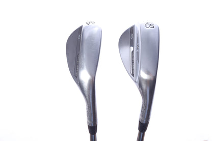 Used Titleist Vokey SM10 Tour Chrome Wedge Set - Right-Handed - 50*, 54* - Wedge Flex-Next Round