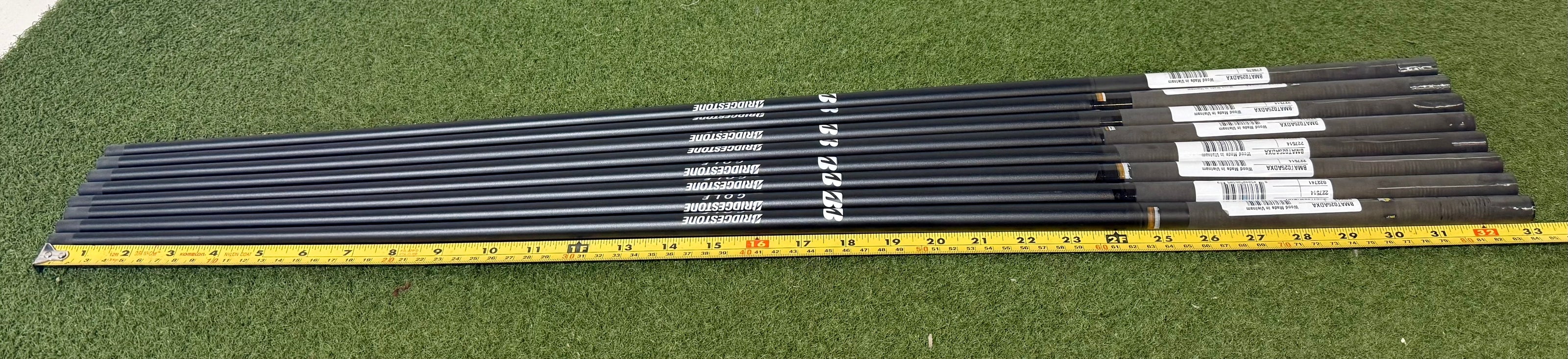 Wholesale Lot of 8 Golf Shafts - Bridgestone 33-Inch Putter Shafts-Next Round