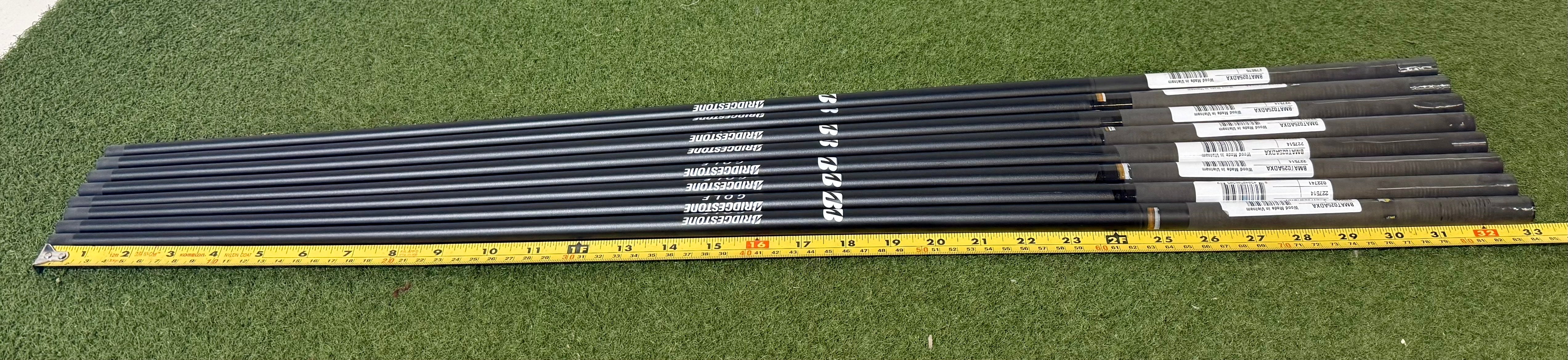 Wholesale Lot of 8 Golf Shafts - Bridgestone 33-Inch Putter Shafts-Next Round