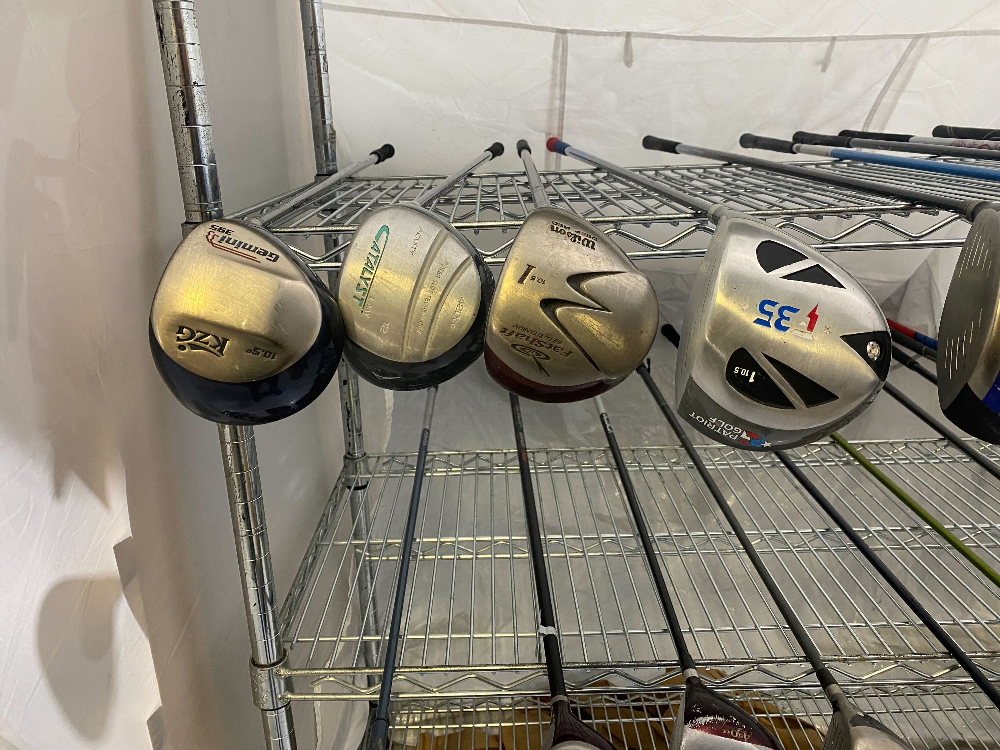 Wholesale Lot of 20 Golf Clubs - Assorted Drivers-Next Round