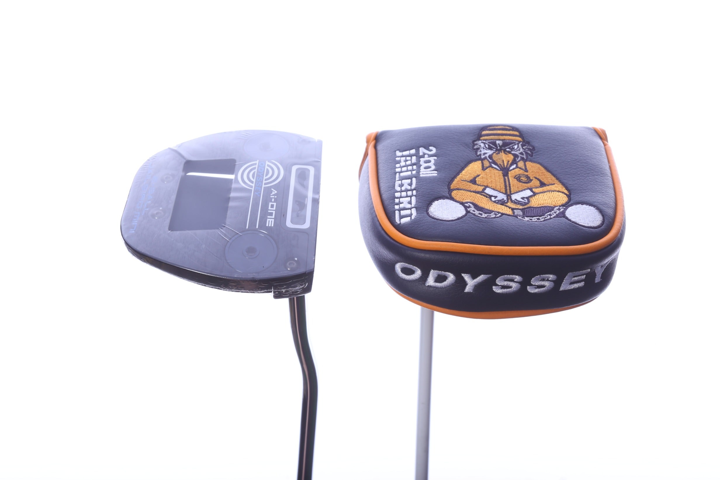 Used Odyssey Ai-ONE 2-Ball Jailbird Mini Putter - Right-Handed - 35 in - Mallet