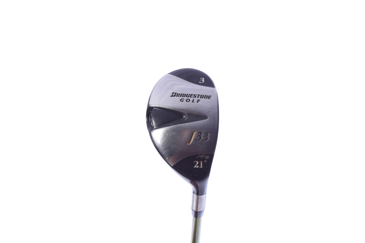 Used Bridgestone J33 3H Hybrid - Right-Handed - 21 Degrees - Stiff Flex-Next Round