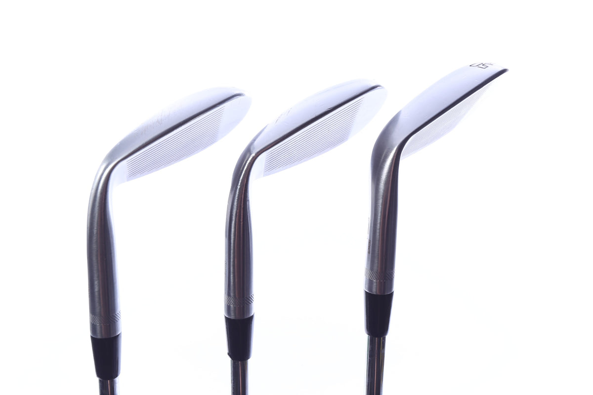 Used Titleist Vokey SM10 Tour Chrome Wedge Set - Right-Handed - 50*, 54*, 58* - Wedge Flex