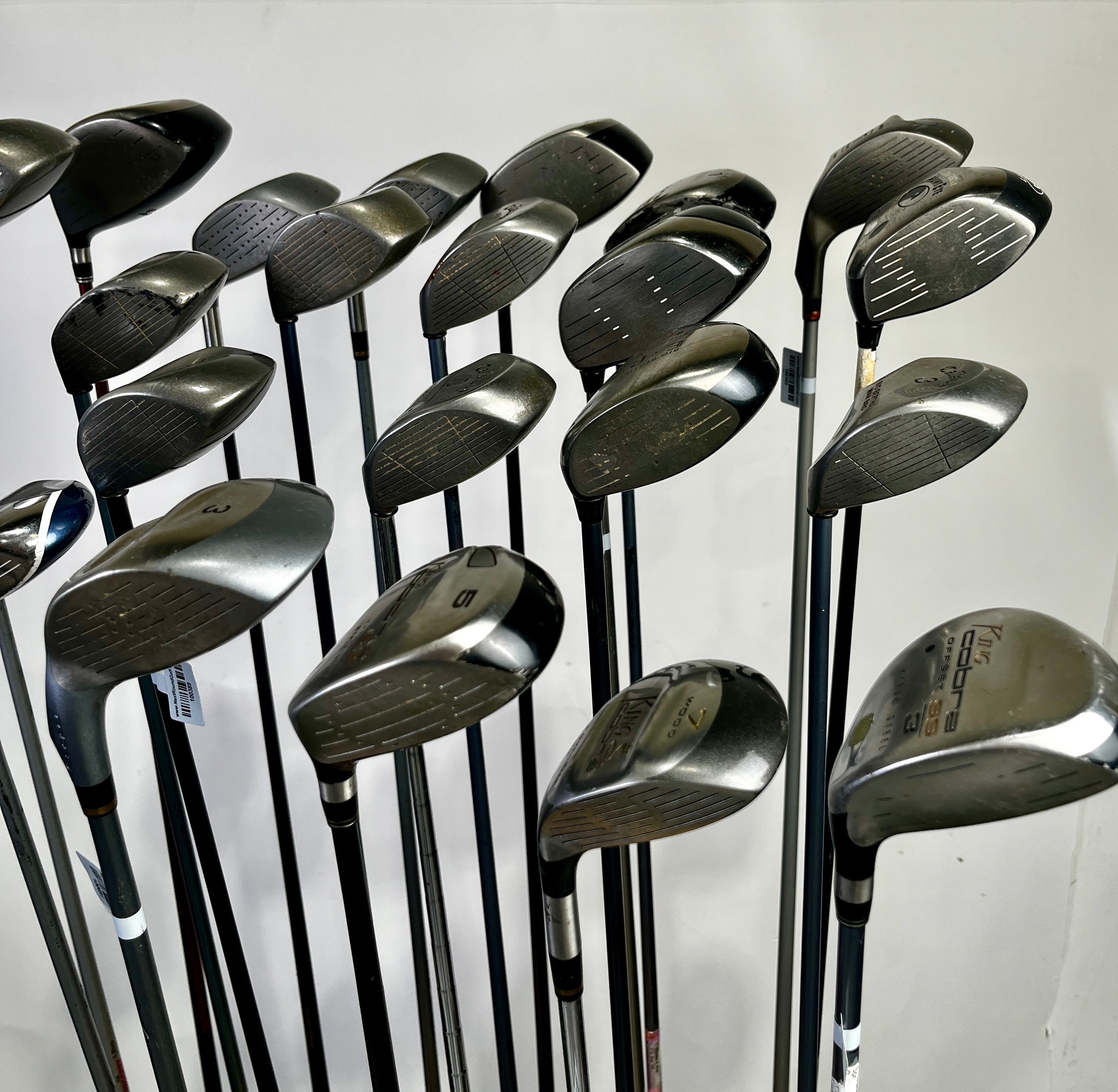 Wholesale Lot of 24 Callaway And King Cobra Drivers and Fairway Woods-Next Round