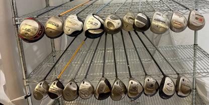 Wholesale Lot of 20 Golf Clubs - Mixed Drivers-Next Round