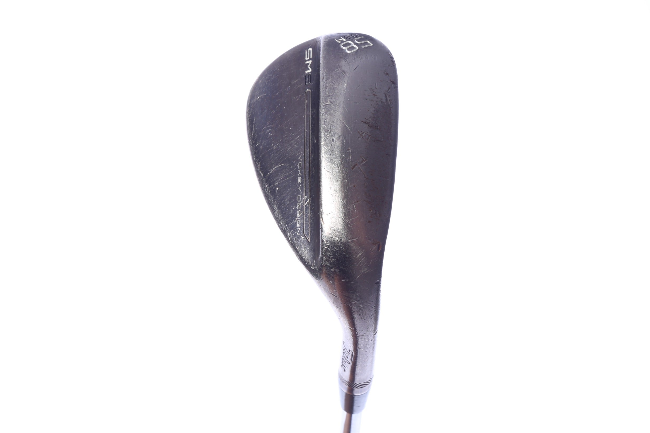 Used Titleist Vokey SM9 Brushed Steel Lob Wedge - Right-Handed - 58 Degrees - Wedge Flex