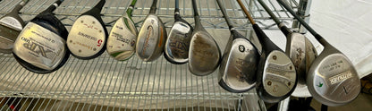 Wholesale Lot of 40 Golf Clubs - Assorted Fairway Woods and Drivers-Next Round