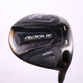 Used Callaway Rogue ST MAX Driver - 9 Degrees - Extra Stiff Flex Mitsubishi Tensei White AV - Right-Handed-Next Round
