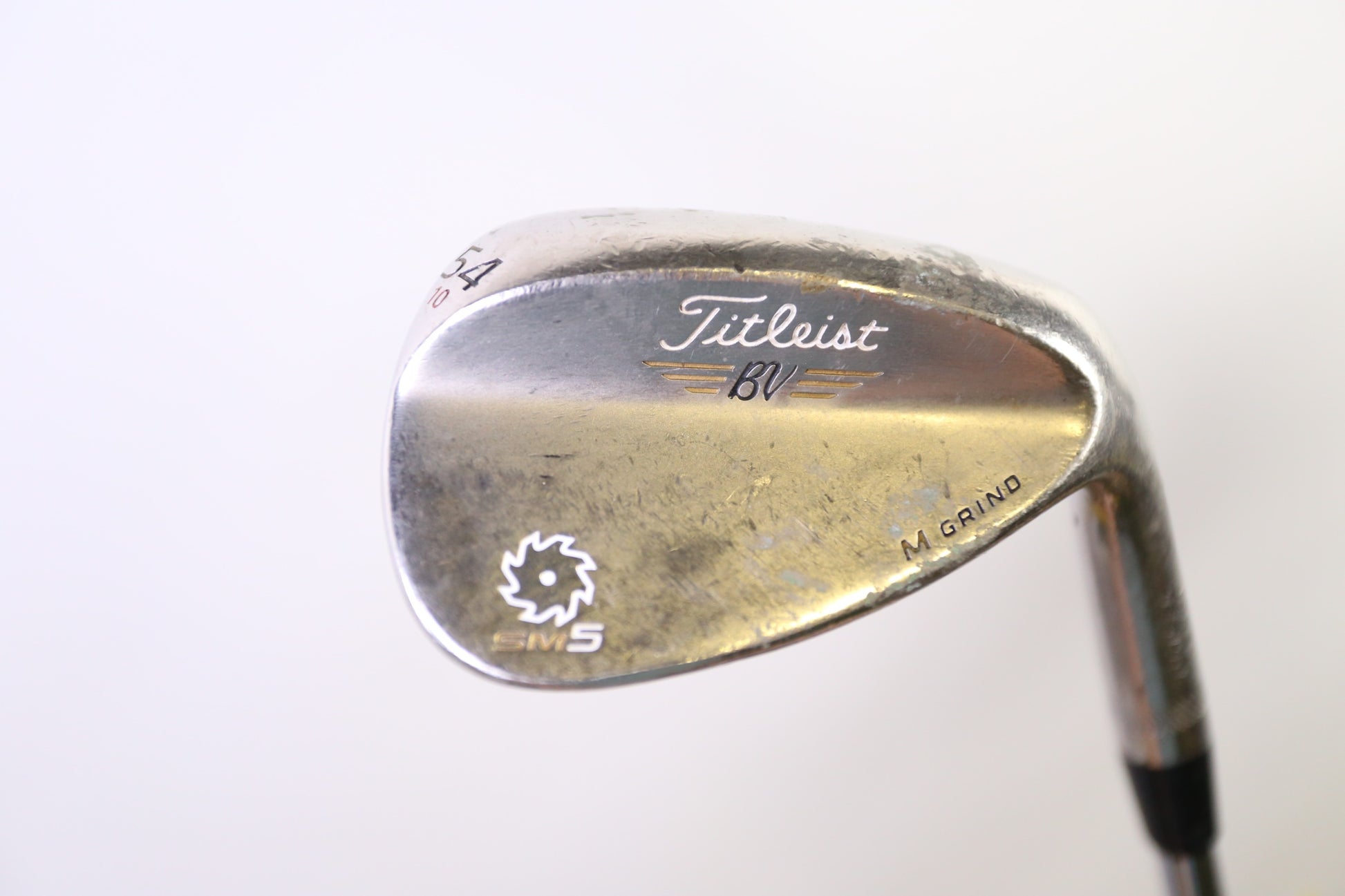 Used Titleist Vokey SM5 Gold Nickel M Grind Sand Wedge - Right-Handed - 54 Degrees - Stiff Flex-Next Round