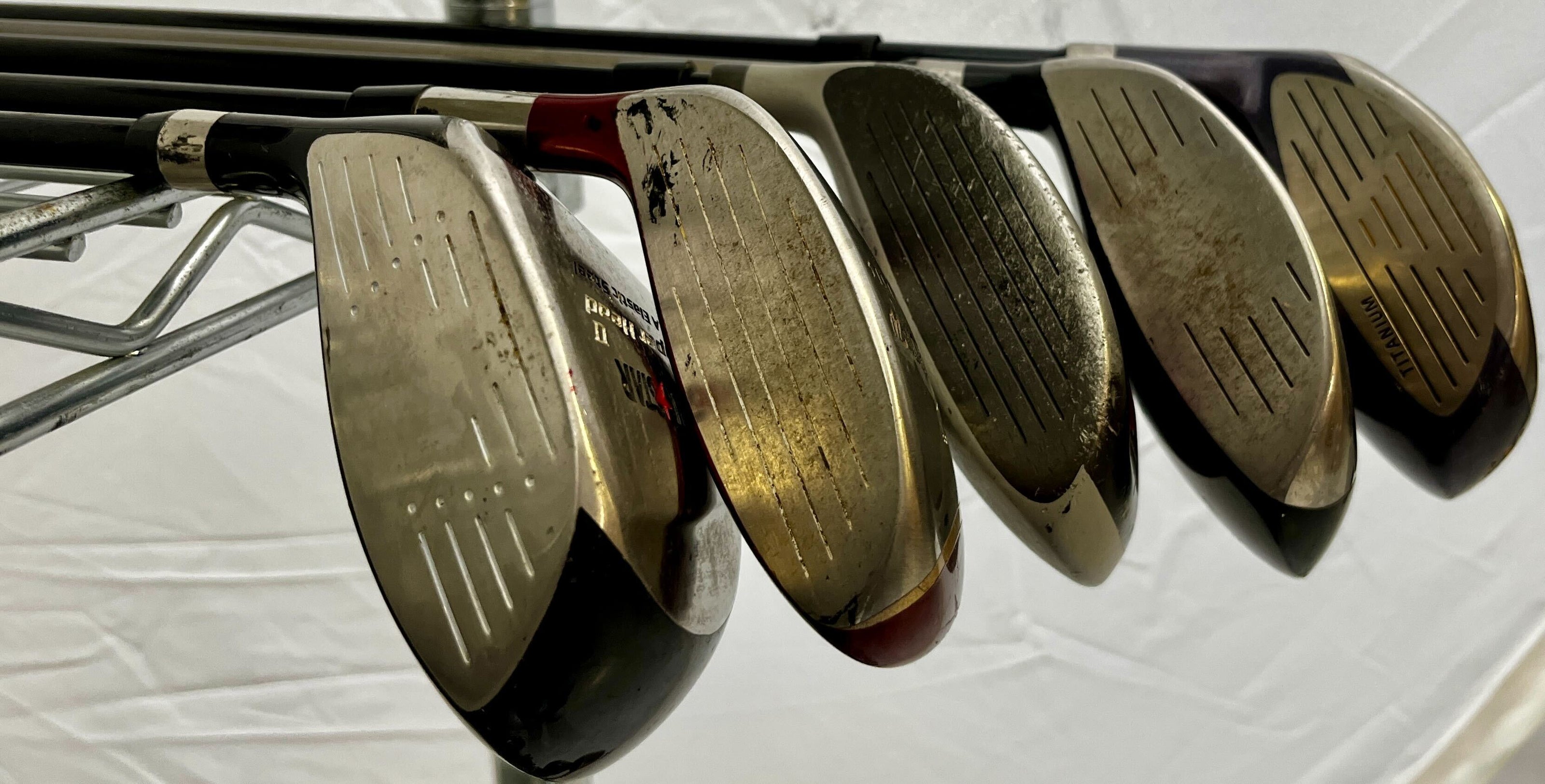Wholesale Lot of 40 Golf Clubs - Assorted Fairway Woods-Next Round