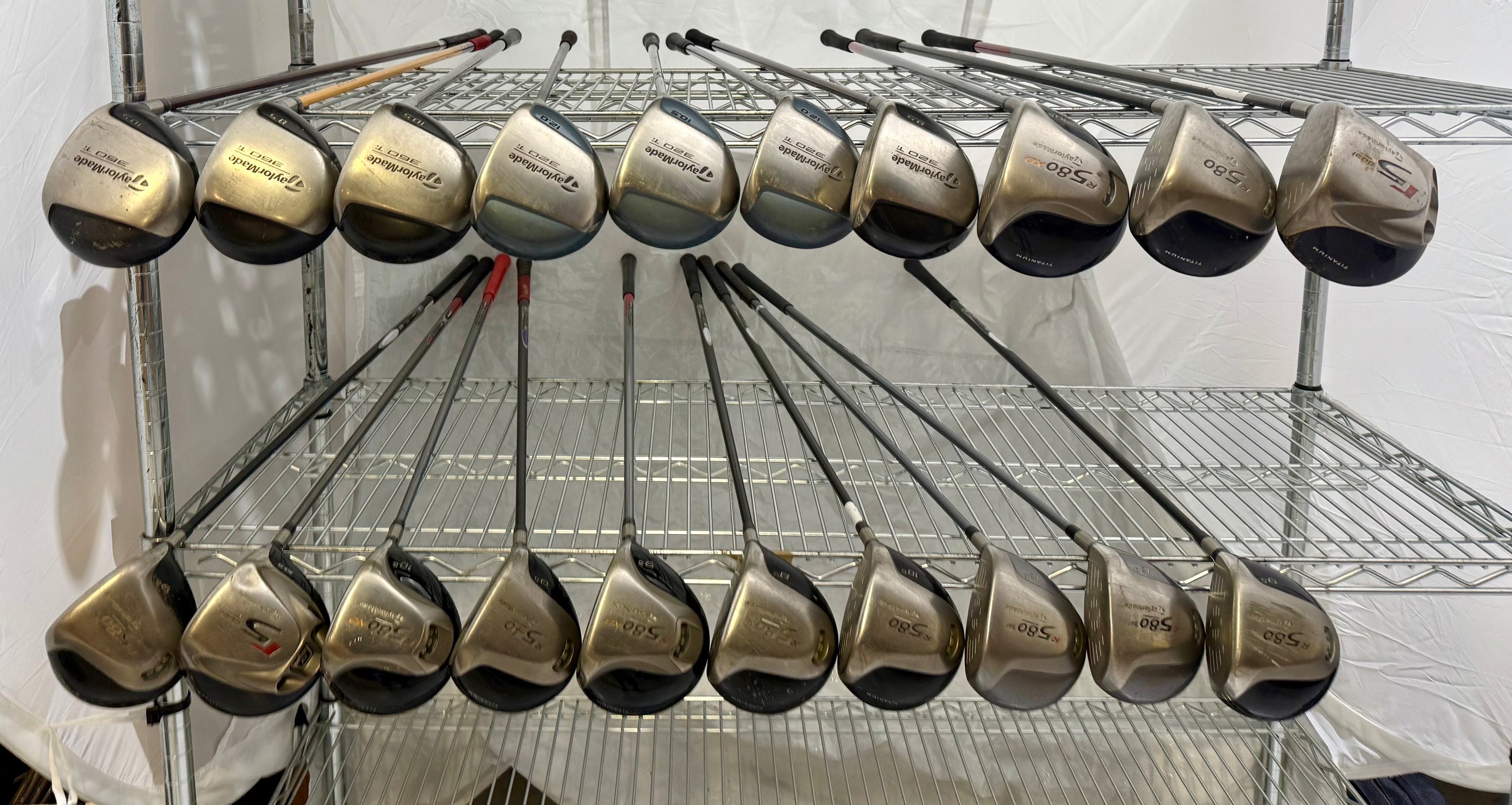 Wholesale Lot 20 Golf Clubs - Taylormade Drivers-Next Round