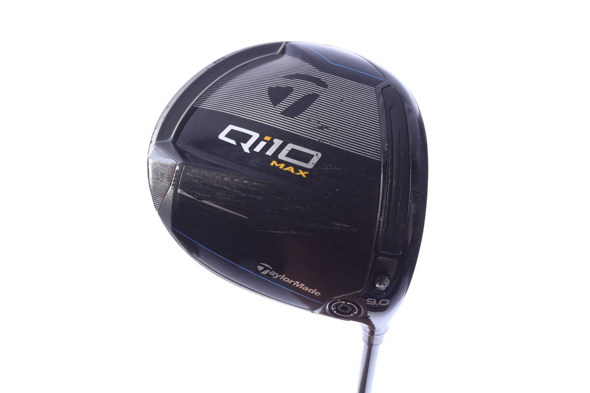 Used TaylorMade Qi10 MAX Driver - 9 Degrees - Regular Flex Fujikura Ventus TR Blue - Right-Handed-Next Round