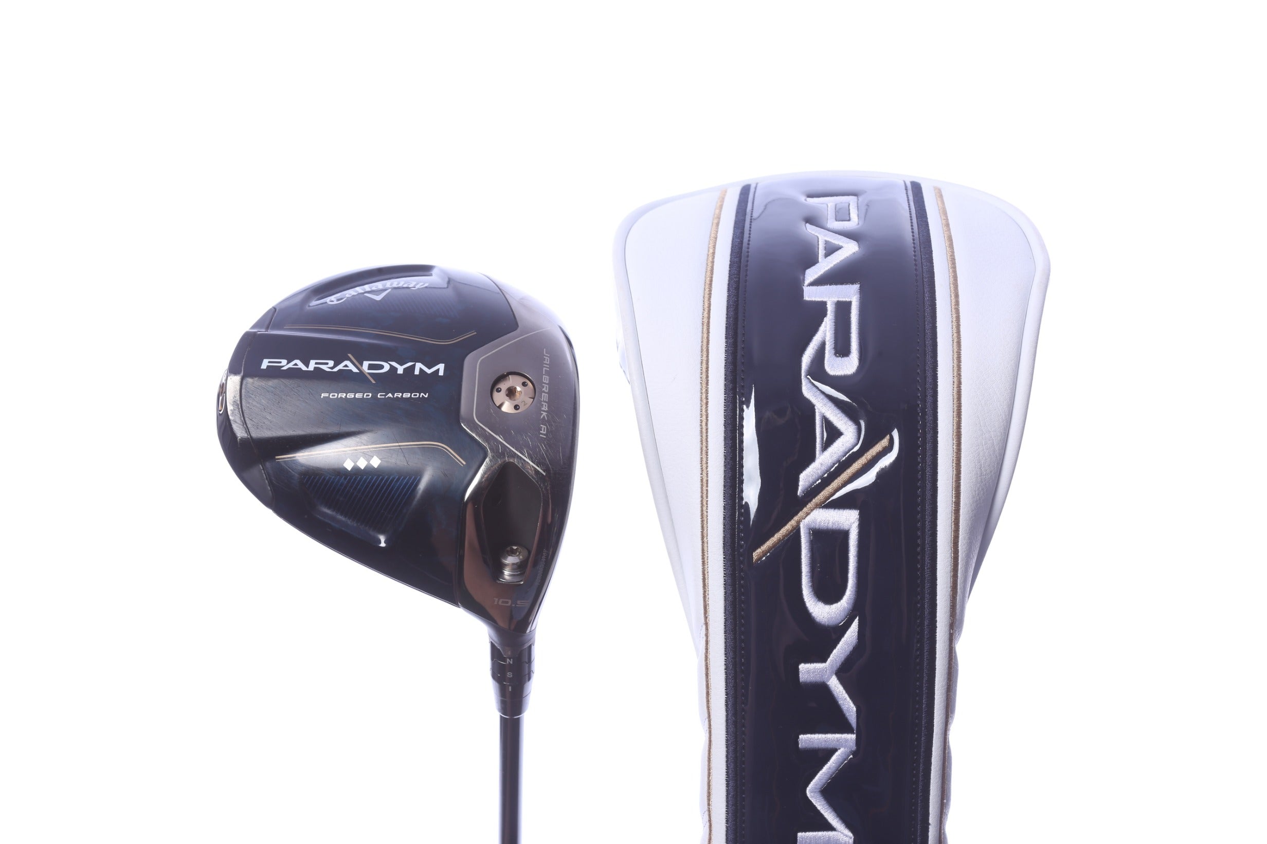 Used Callaway Paradym Triple Diamond Driver - 10.5 Degrees - Extra Stiff Flex Mitsubishi Kal'li White - Right-Handed
