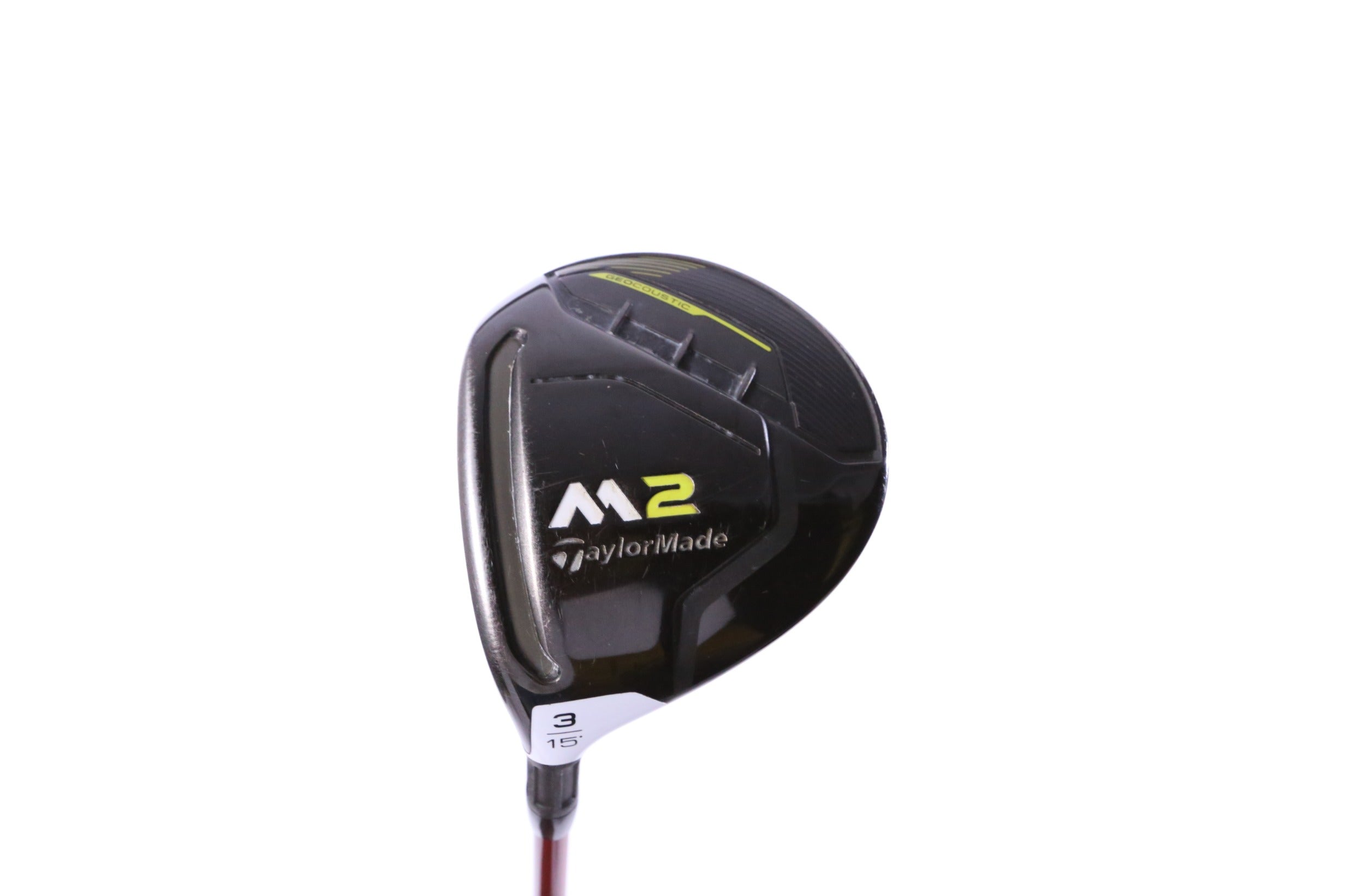 Used TaylorMade M2 2017 3-Wood - Left-Handed - 15 Degrees - Stiff Flex