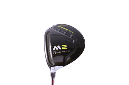Used TaylorMade M2 2017 3-Wood - Left-Handed - 15 Degrees - Stiff Flex