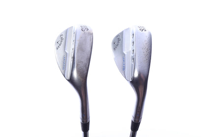 Used Callaway JAWS MD5 Chrome Wedge Set - Right-Handed - 56*, 60* - Wedge Flex