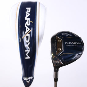 Used Callaway Paradym 5-Wood - Left-Handed - 18 Degrees - Seniors Flex-Next Round
