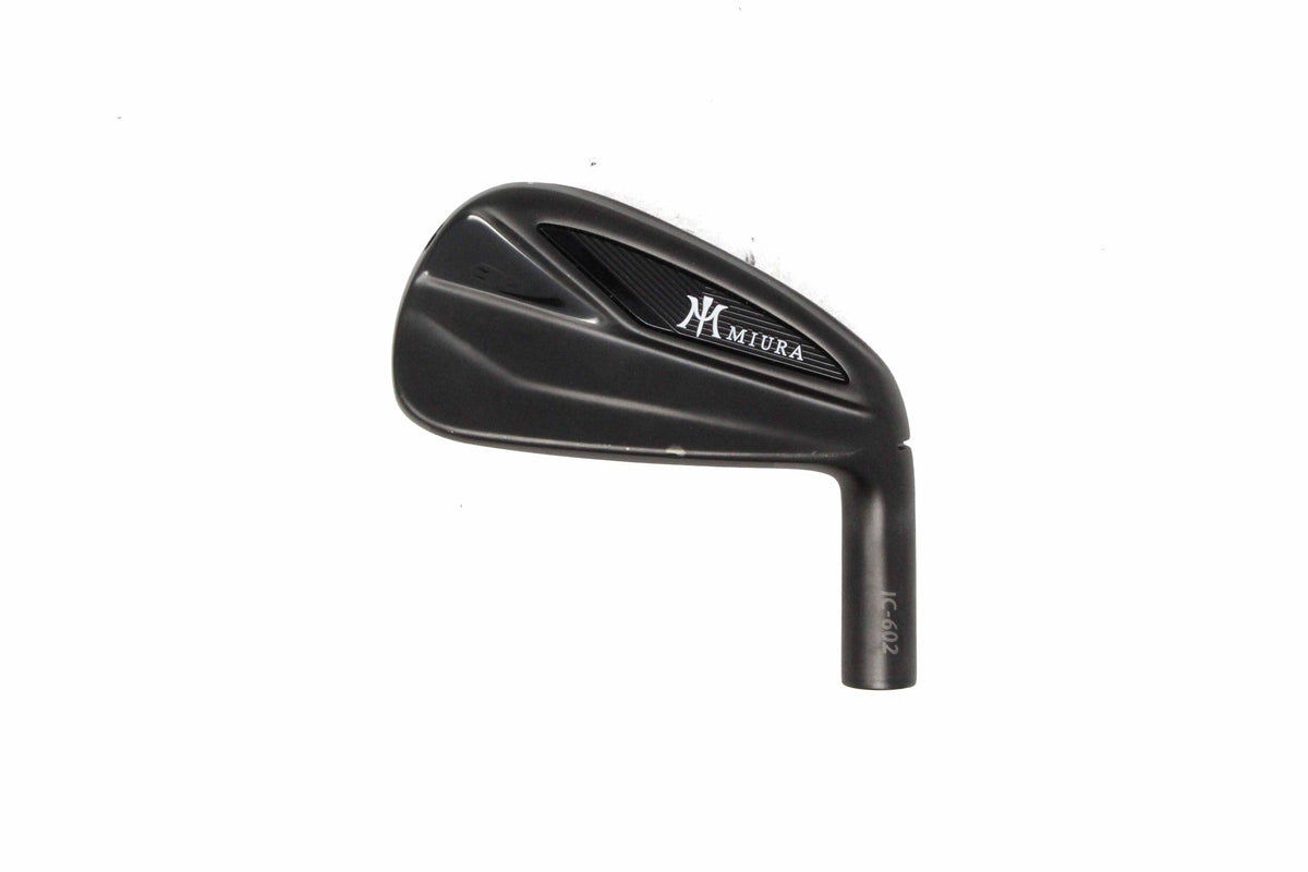 Used Miura IC-602 Black IP 7-Iron - HEAD ONLY - Right-Handed - Degrees-Next Round