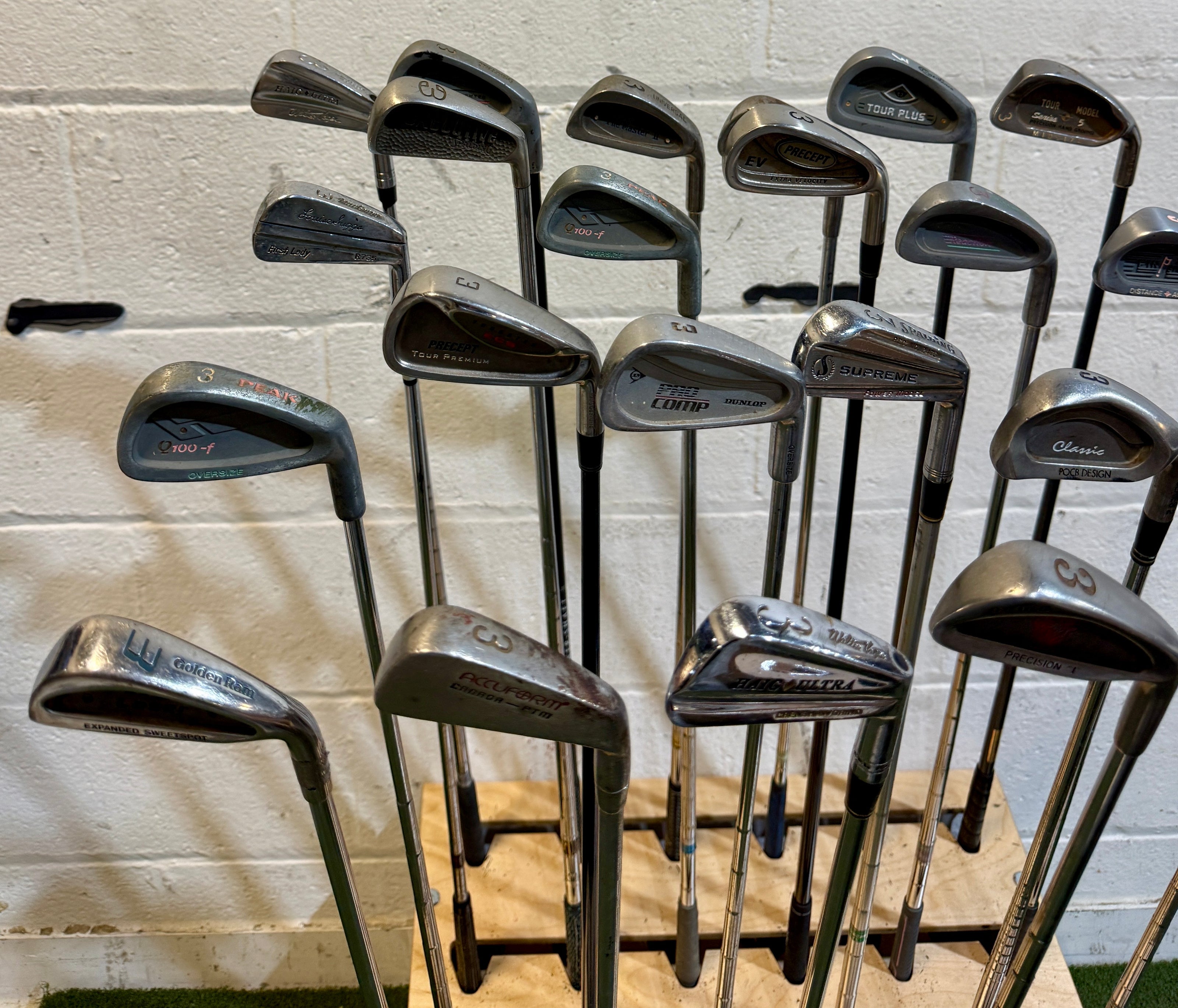 Wholesale Lot of 45 Golf Clubs - Assorted Single Irons-Next Round