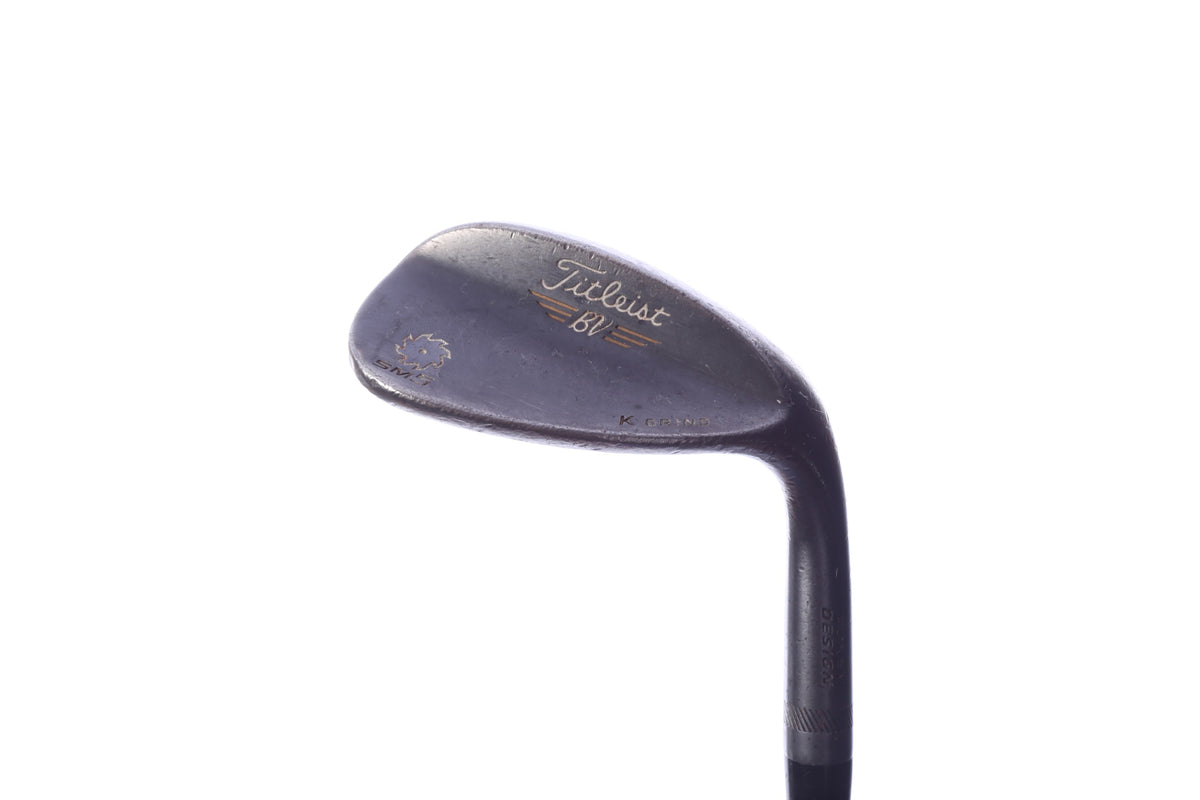 Used Titleist Vokey SM5 Raw Black Lob Wedge - Right-Handed - 58 Degrees - Wedge Flex