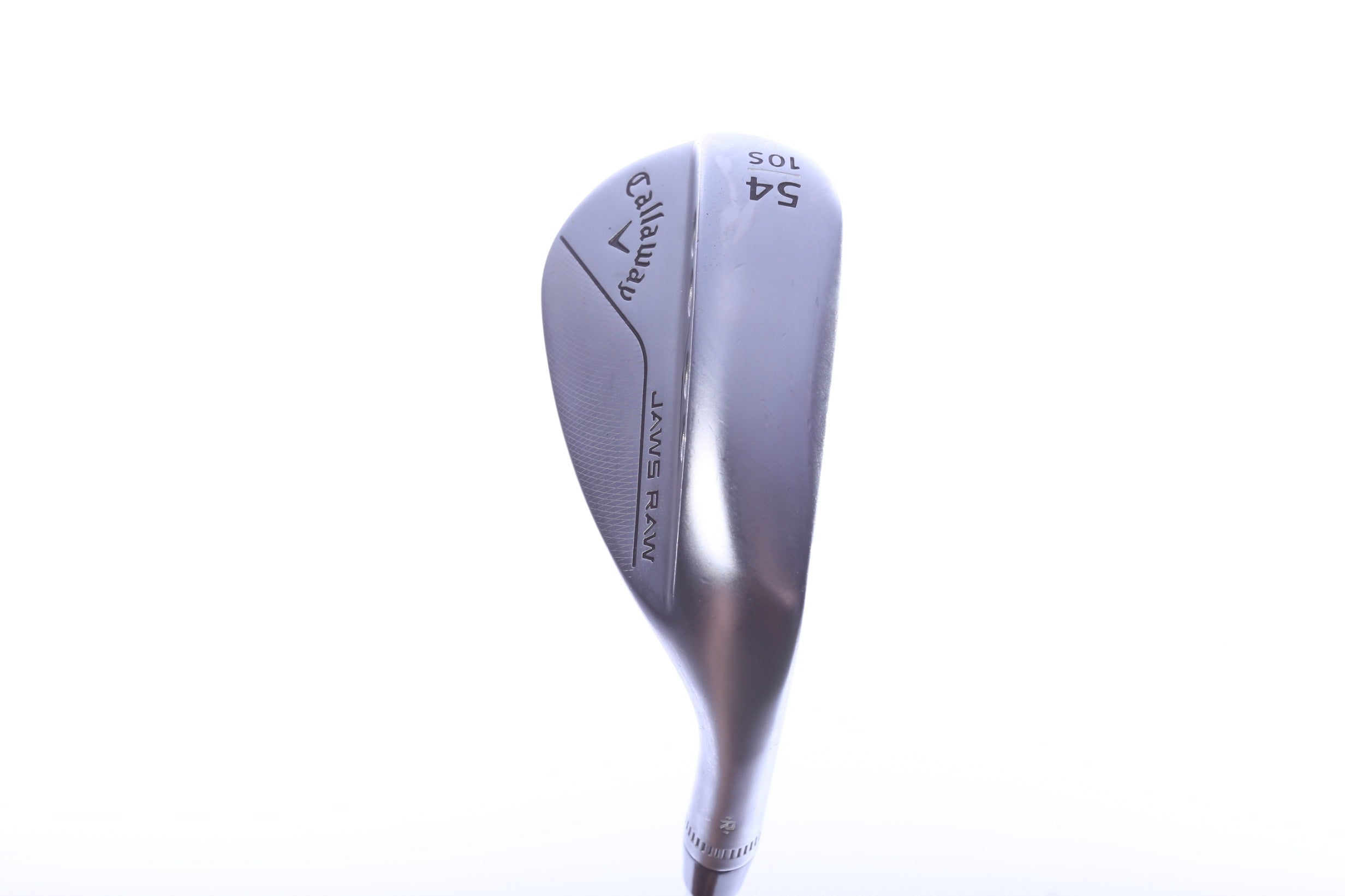 Used Callaway JAWS Raw Chrome Sand Wedge - Right-Handed - 54 Degrees - Wedge Flex-Next Round