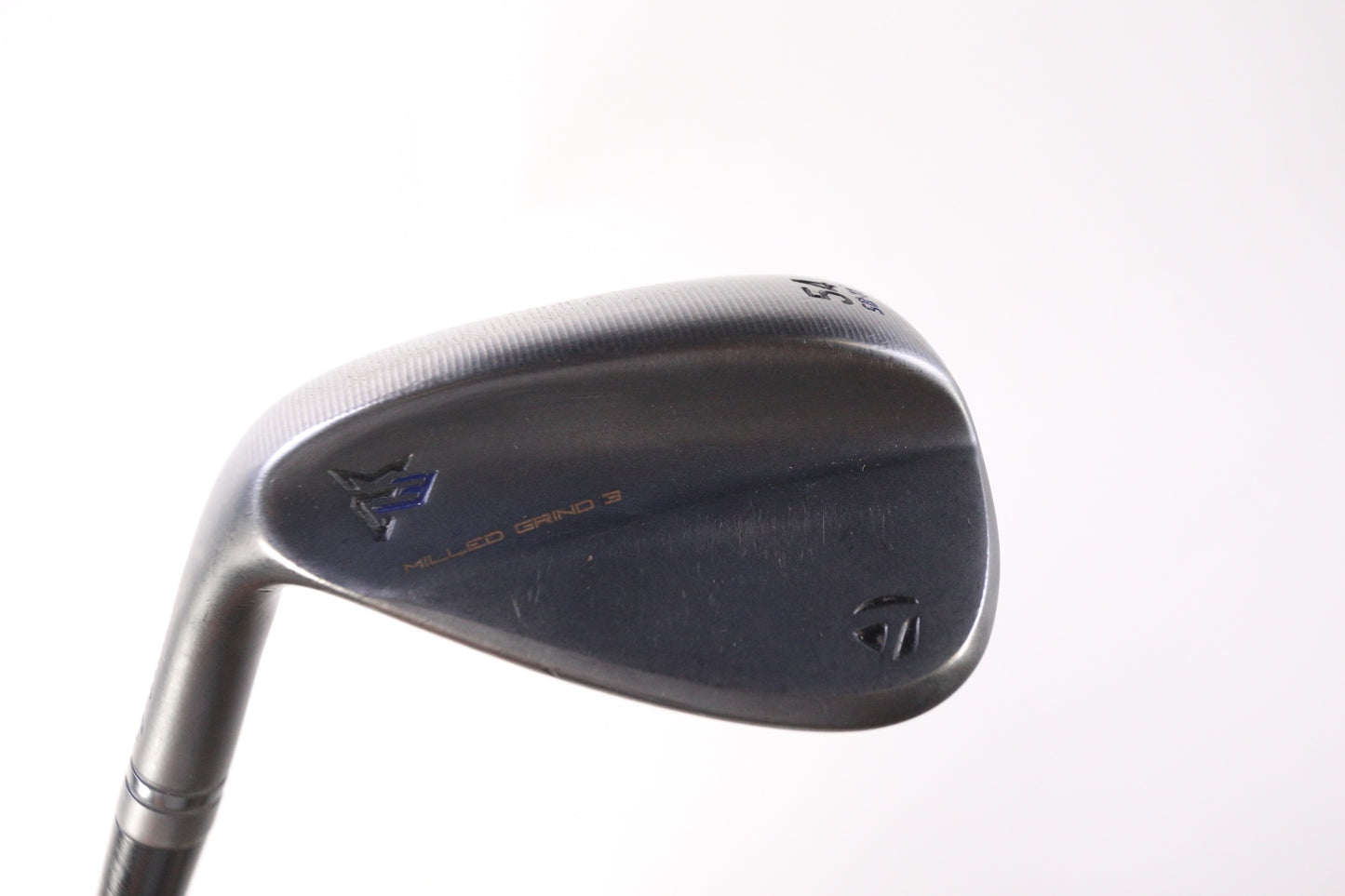 Used TaylorMade MG3 Black SB Sand Wedge - Left-Handed - 54 Degrees - Stiff Flex-Next Round