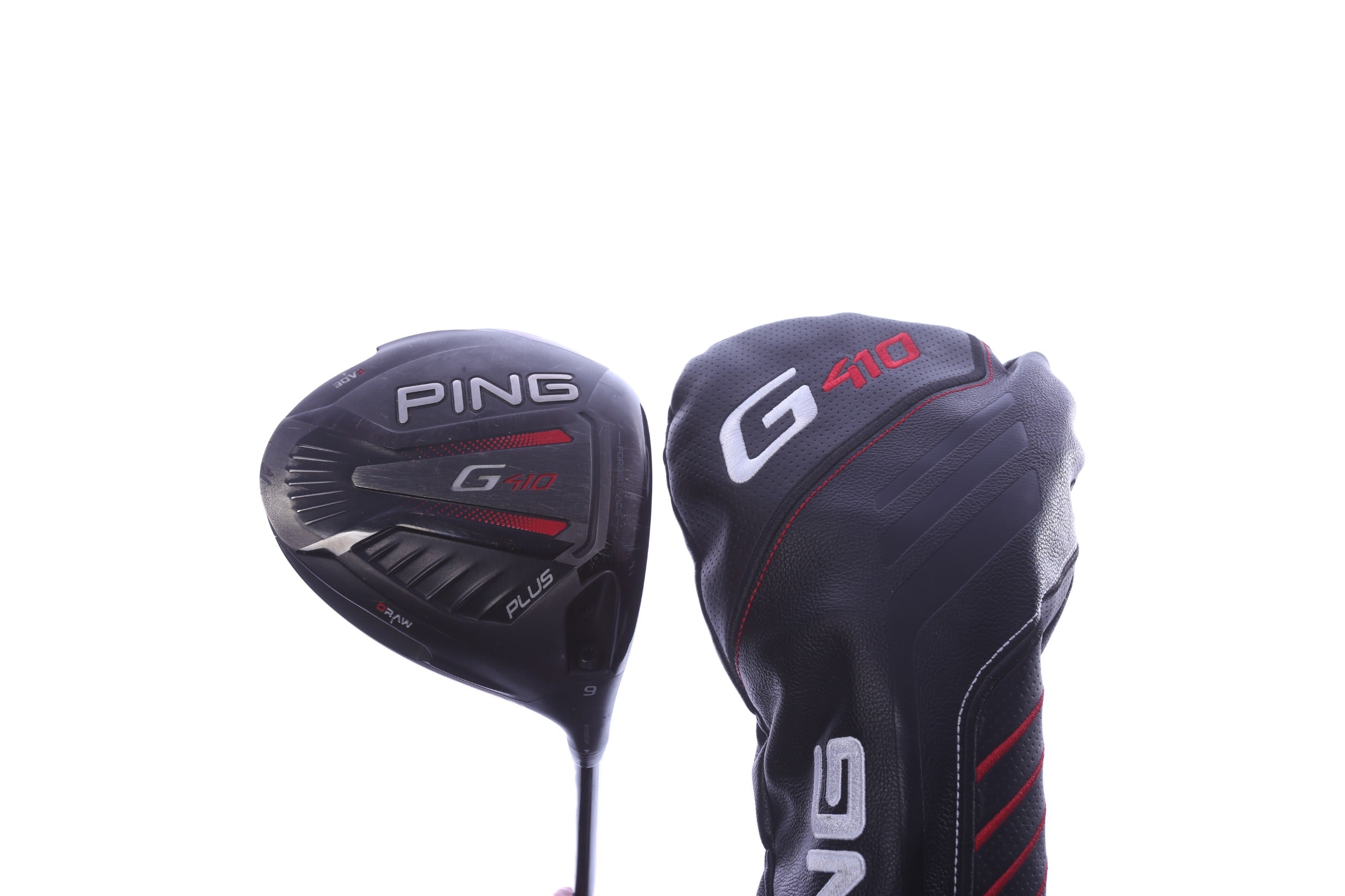 Used Ping G410 Plus Driver - 9 Degrees - Stiff Flex Mitsubishi Tensei CK Series Orange - Right-Handed