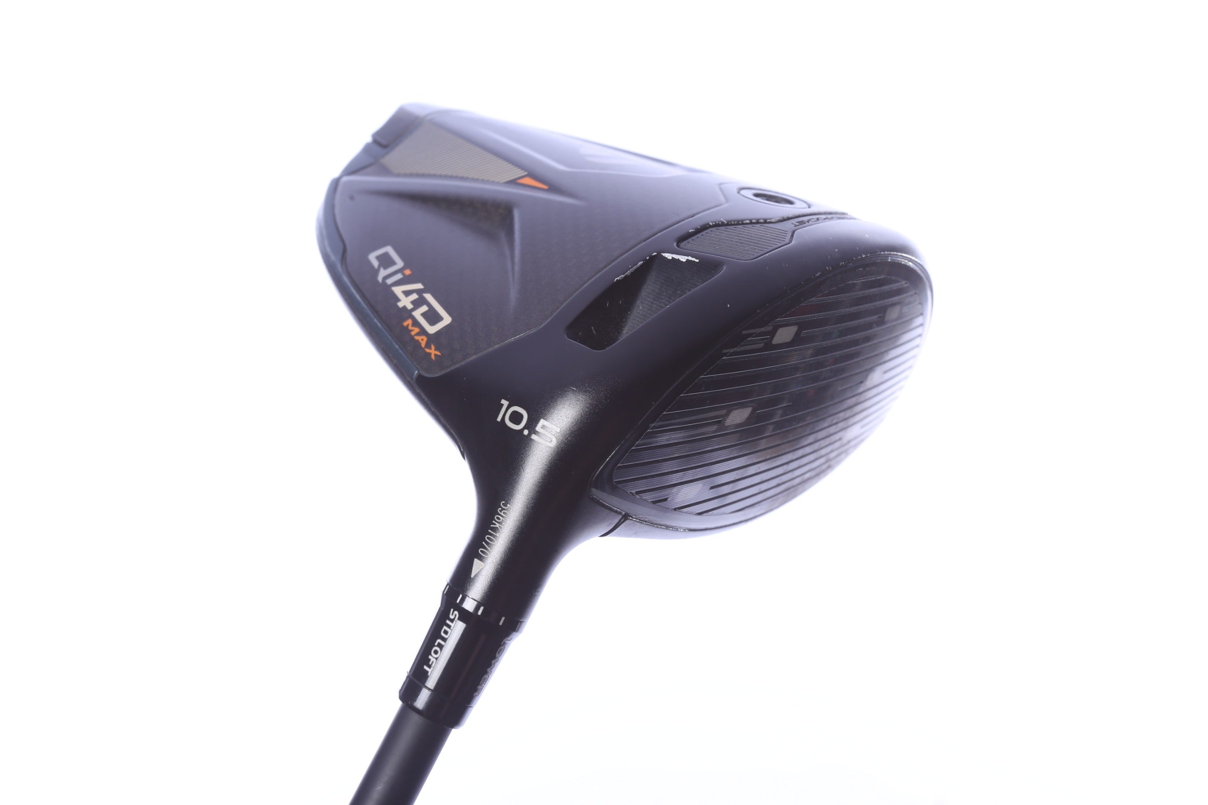 Used TaylorMade Qi4D Max Driver - 10.5 Degrees - Stiff Flex TaylorMade REAX - Right-Handed-Next Round
