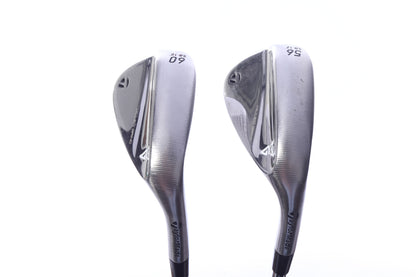 Used TaylorMade Milled Grind Chrome Wedge Set - Right-Handed - 56*, 60* - Wedge Flex-Next Round