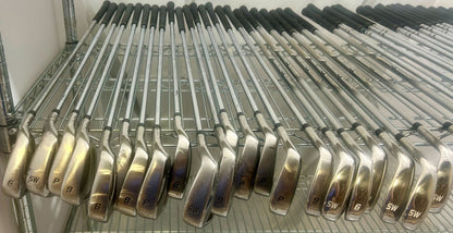 Wholesale Lot of 40 Golf Clubs - ALL Right-handed - Tour Edge Irons and Wedges-Next Round