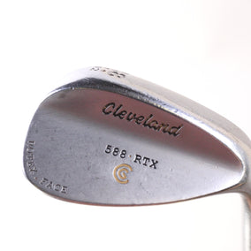 Used Cleveland 588 RTX Satin Lob Wedge - Right-Handed - 58 Degrees - Stiff Flex-Next Round