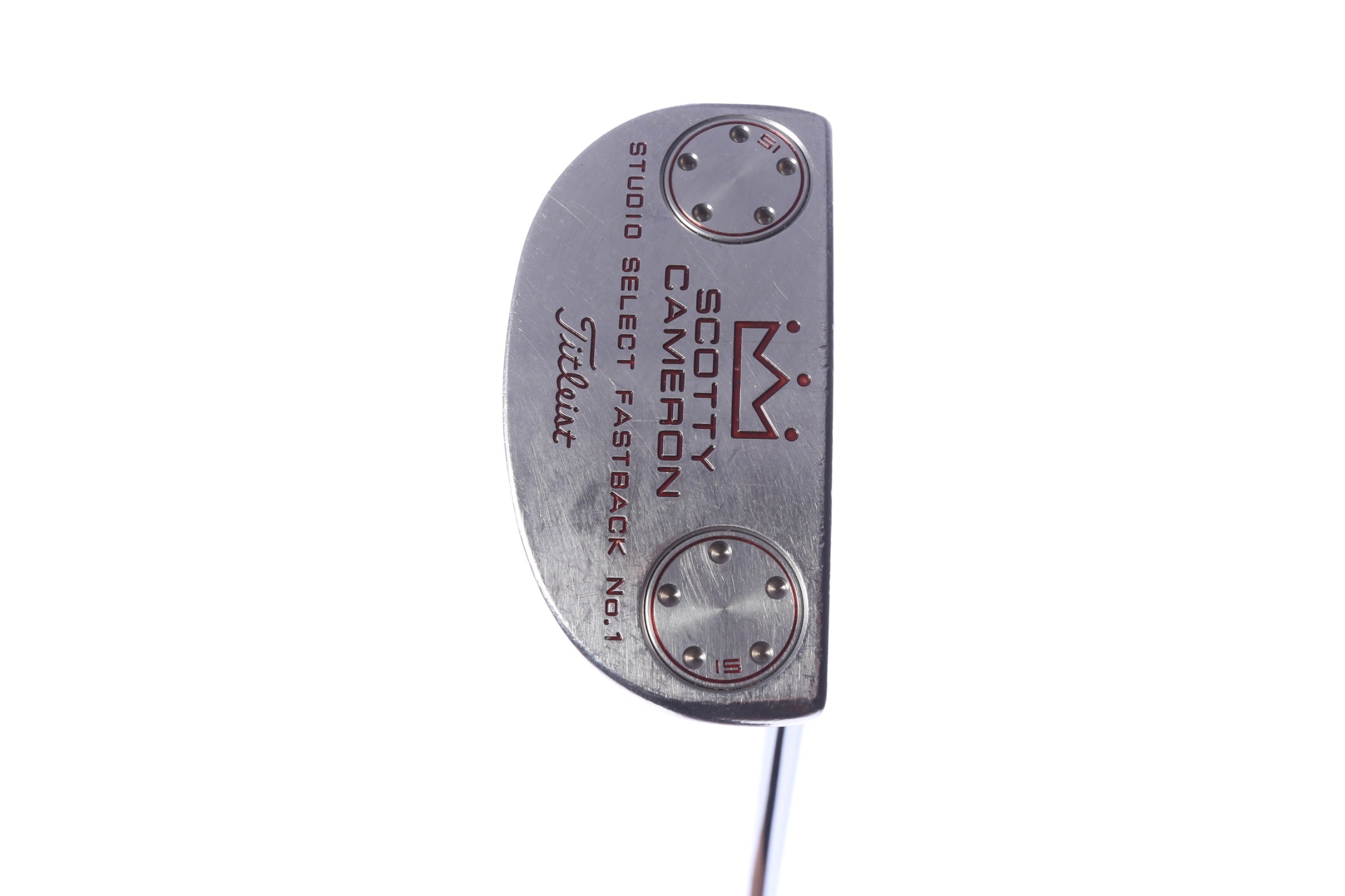 Used Titleist Scotty Cameron Studio Select Fastback Putter - Right-Handed - 35 in - Mid-mallet-Next Round