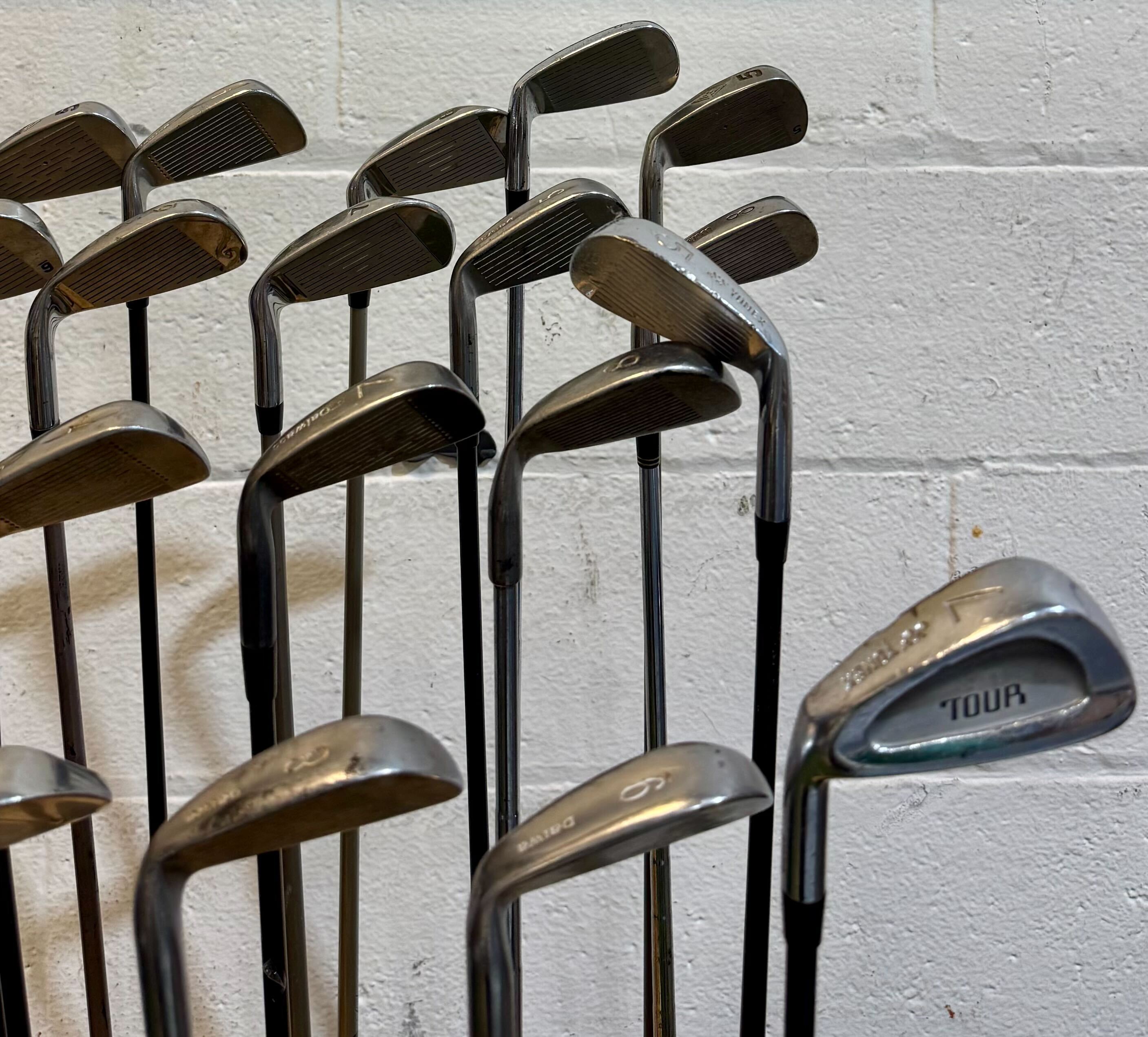 Wholesale Lot of 45 Golf Clubs - Assorted Single Irons-Next Round