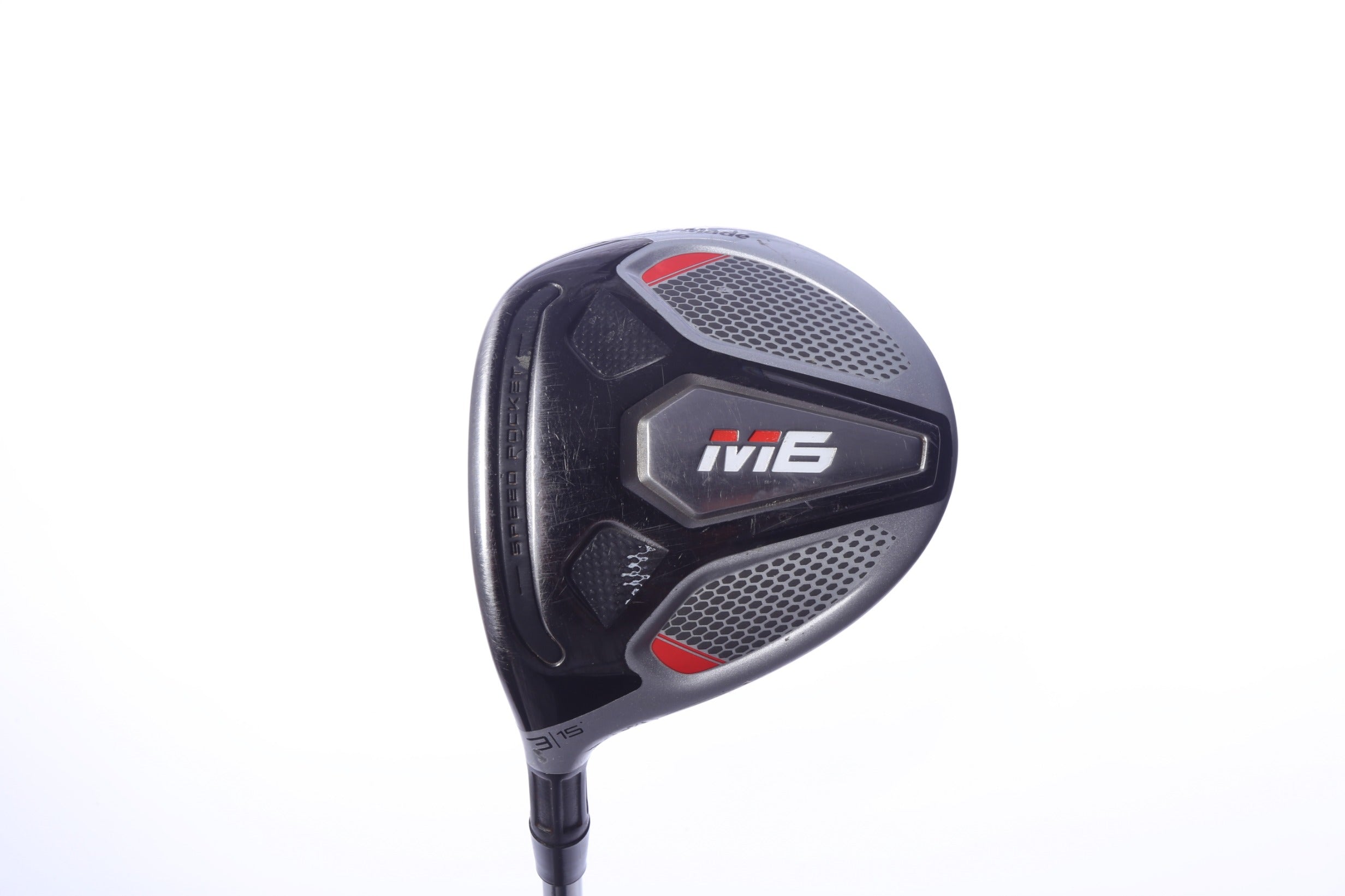 Used TaylorMade M6 3-Wood - Left-Handed - 15 Degrees - Stiff Flex-Next Round