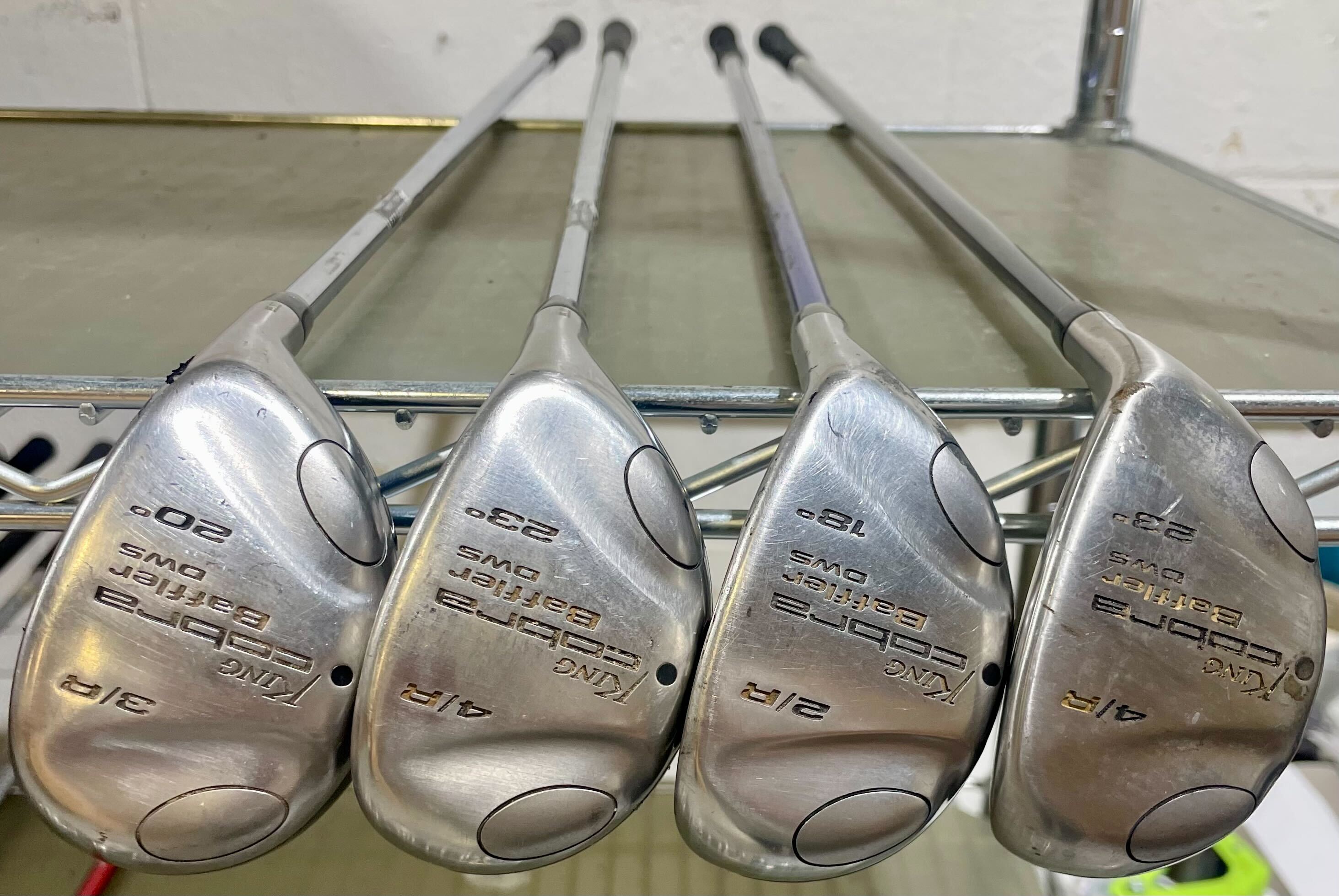 Wholesale Lot of 20 Golf Clubs - Cobra Baffler DWS Hybrids-Next Round
