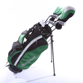 Used MacGregor Tourney MT JR Kids Set - Right-Handed - 1W, 3W, 4H, 5I, 7I, 9I, Putter - Youth Flex-Next Round