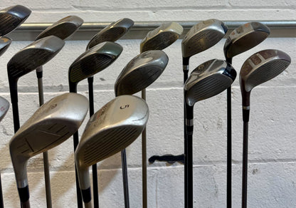 Wholesale Lot of 40 Golf Clubs - Assorted Fairway Woods - RH/LH - Mixed Flexes-Next Round