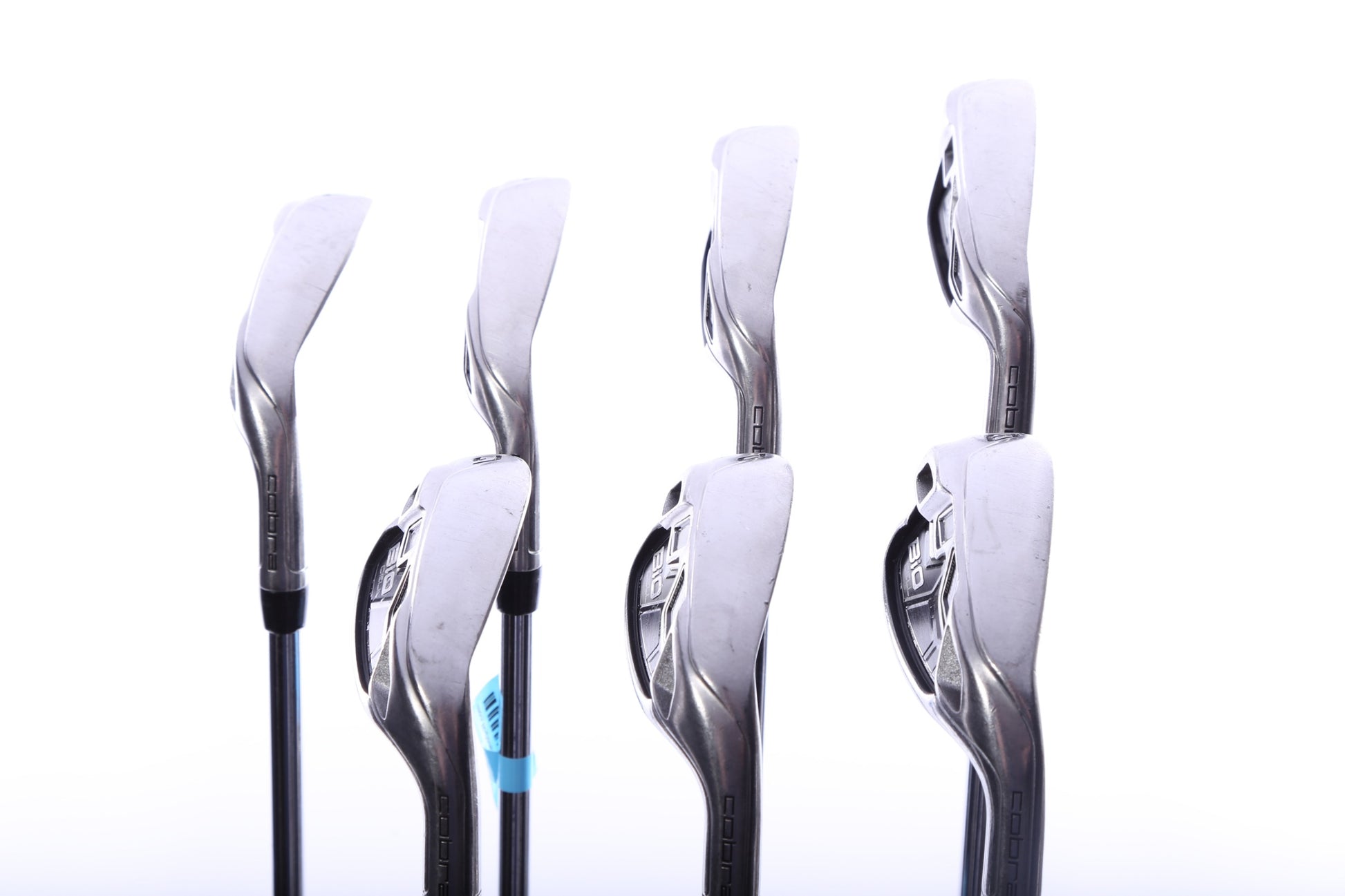 Used Cobra BiO Cell Iron Set - Right-Handed - 5-PW, GW - Regular Flex-Next Round